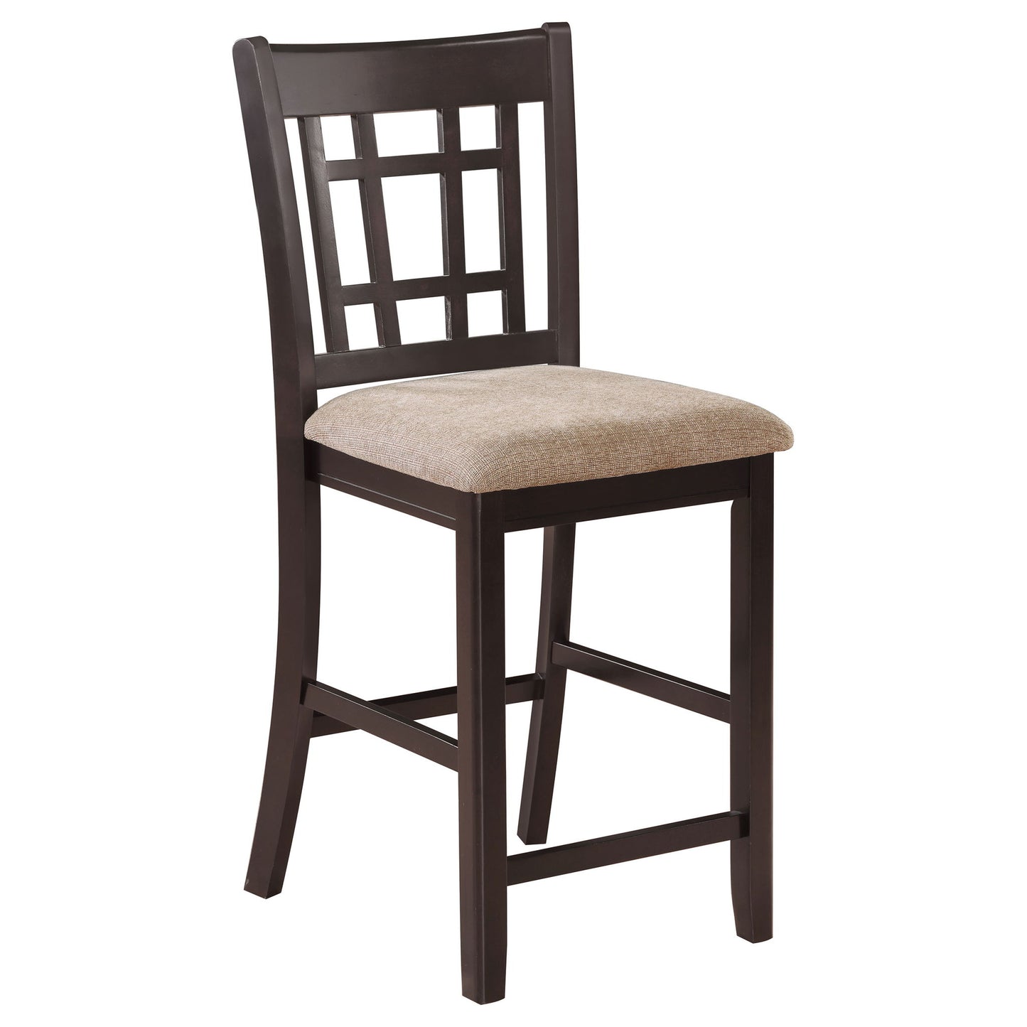 Avonlea - 5 Piece Set With Round Table And Upholstered Chairs - Chestnut