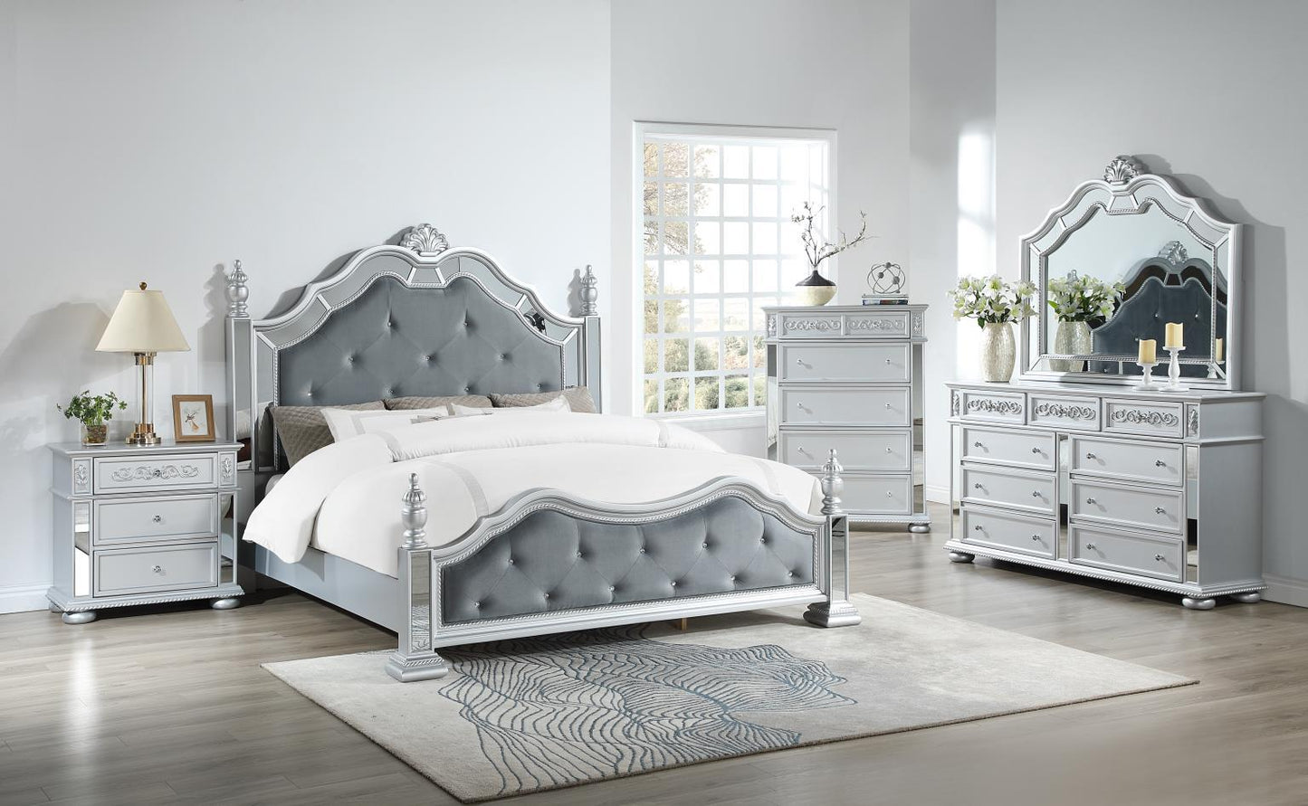 B092 - Nightstand - Gray