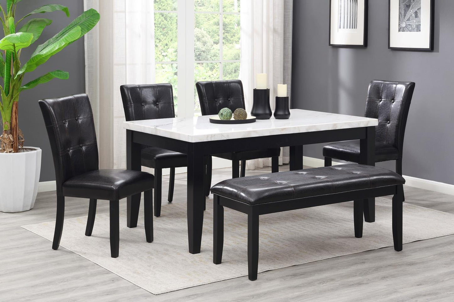 D127 - Bench - Black