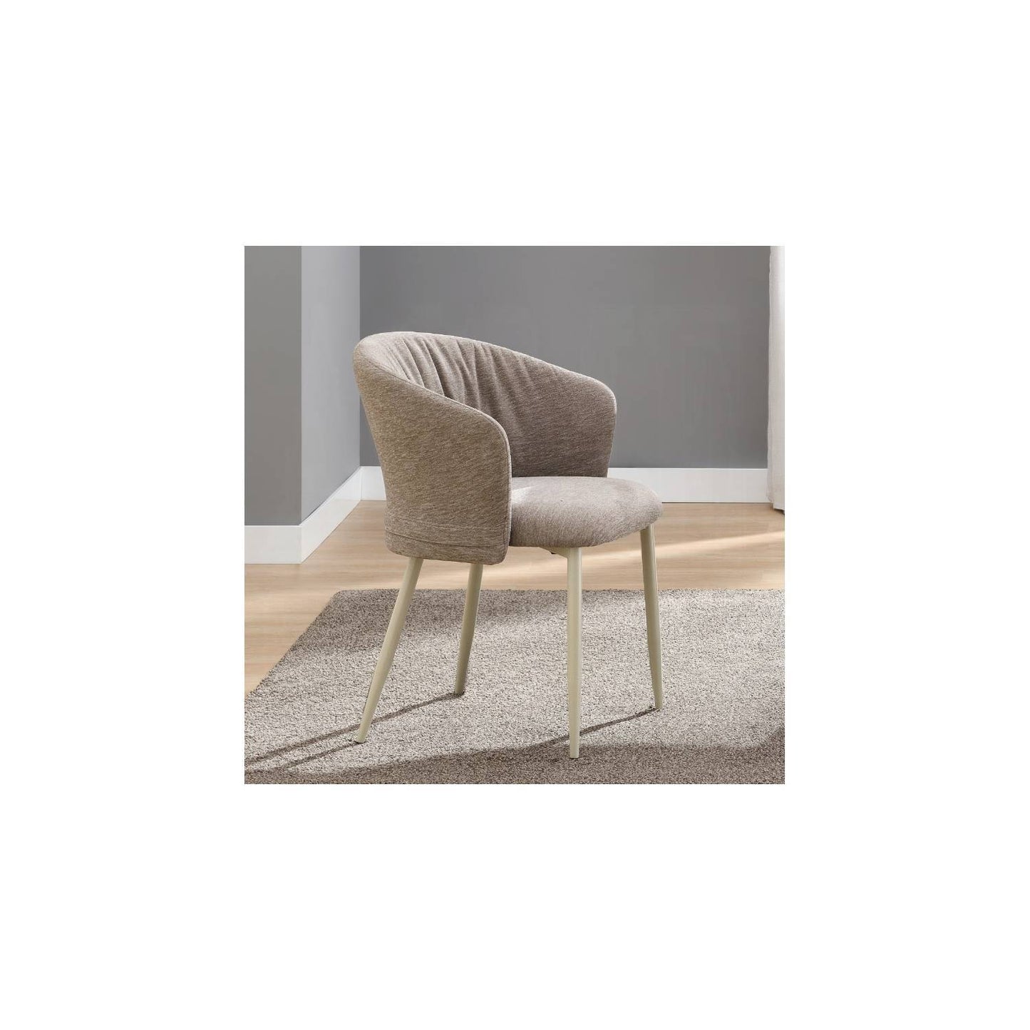 Ogin - Arm Chair (Set of 2) - Beige / Natural