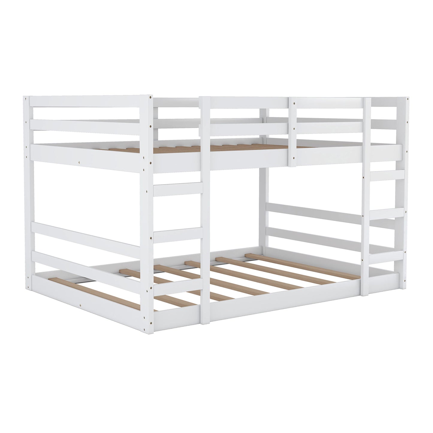 Solid Construction, Bunk Bed With Ladder