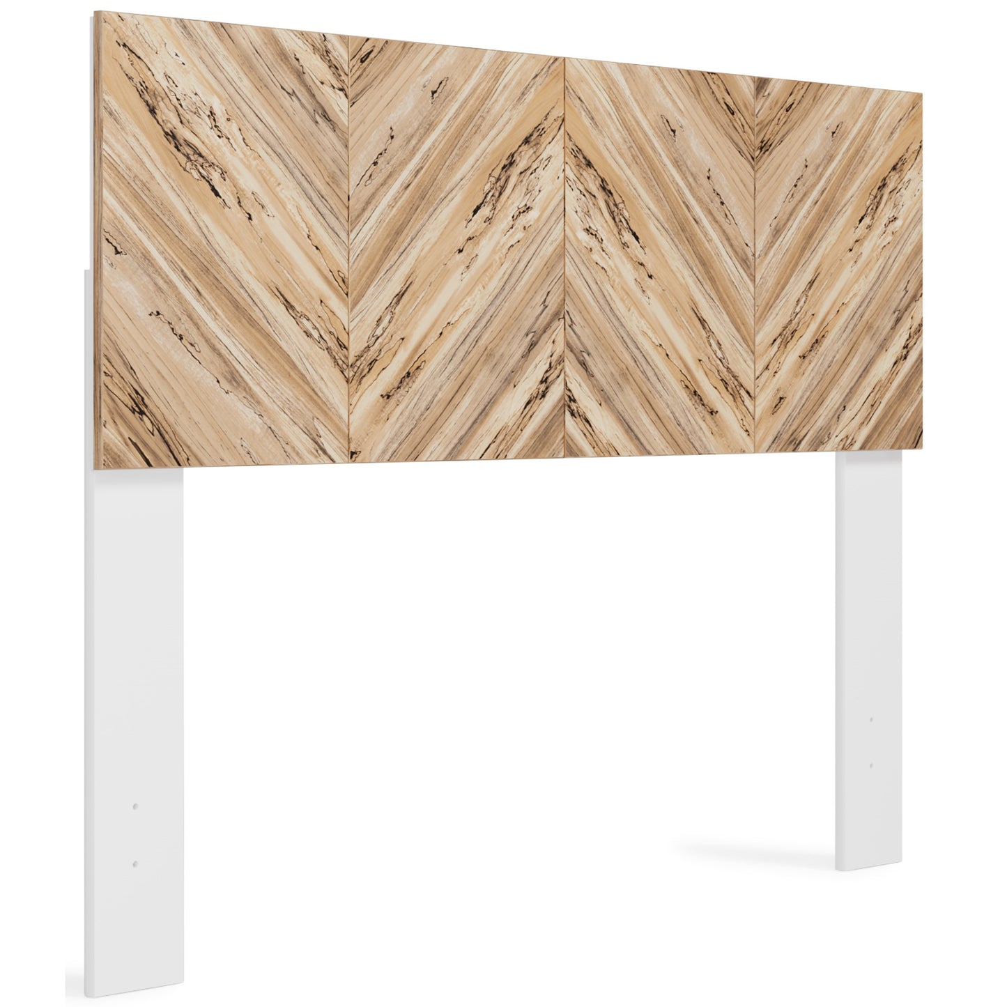 Full Panel Headboard in Chevron Pattern