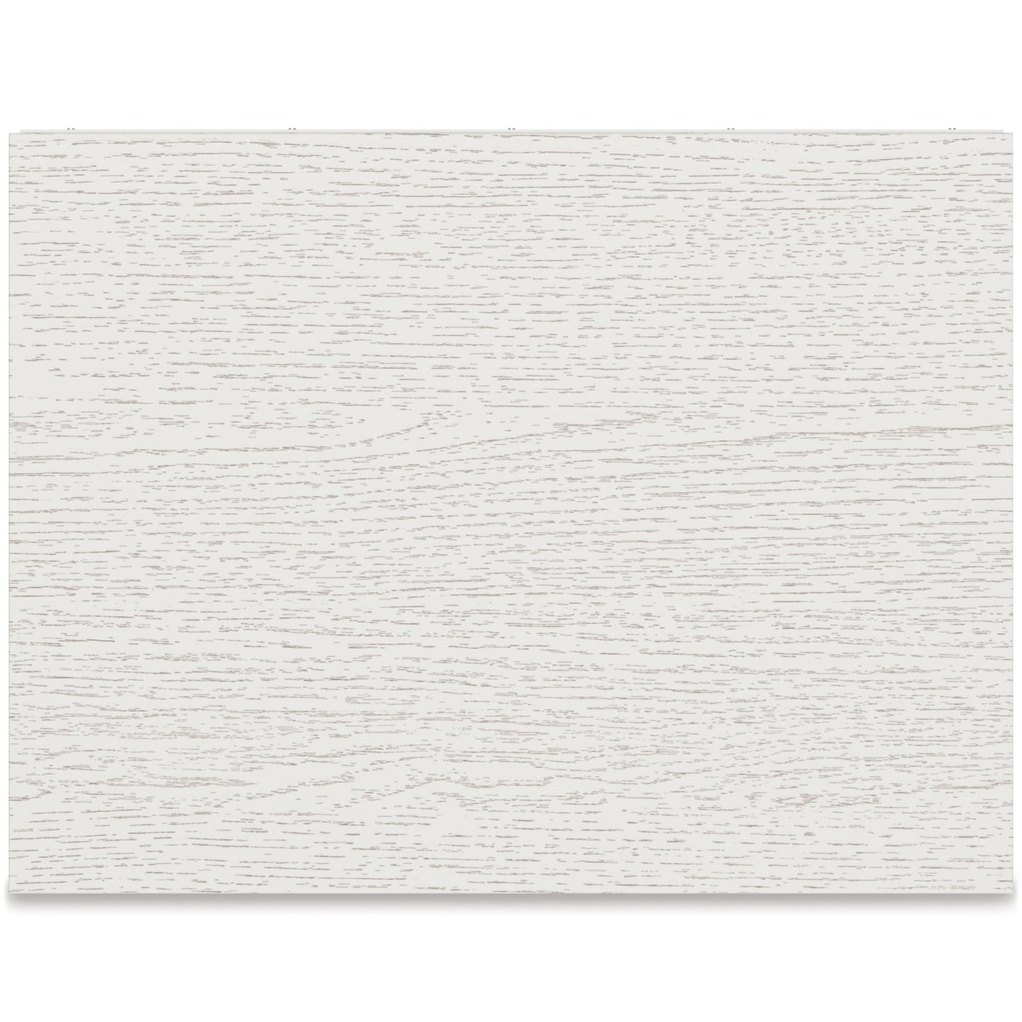 Nightstand with Faux Leather Drawer Pulls