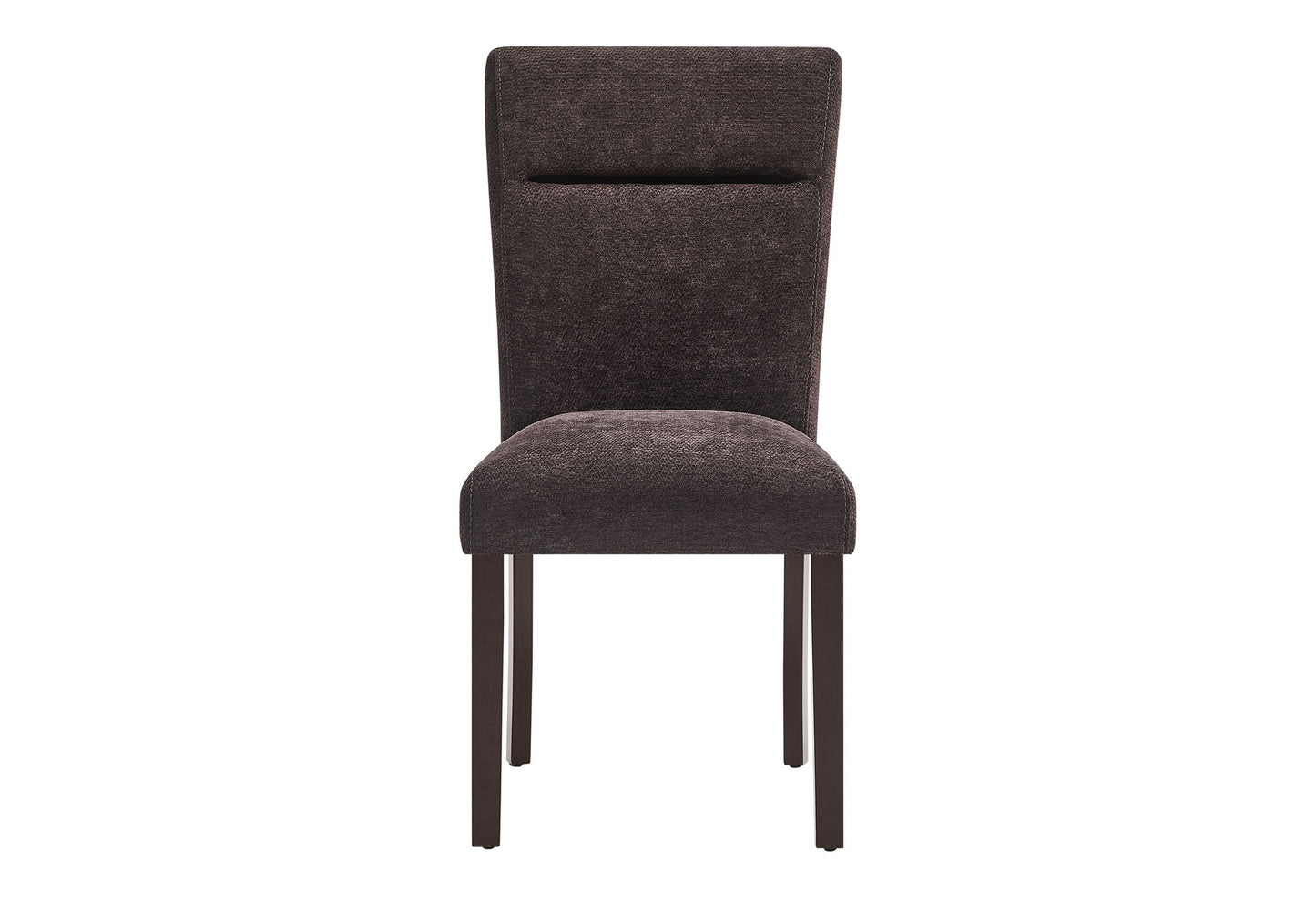 D8030 - 5 Piece Dining Room Set (Dining Table With 2 Storage Drawers And 1 Storage Door And 4 Dining Chairs) - Black / Brown