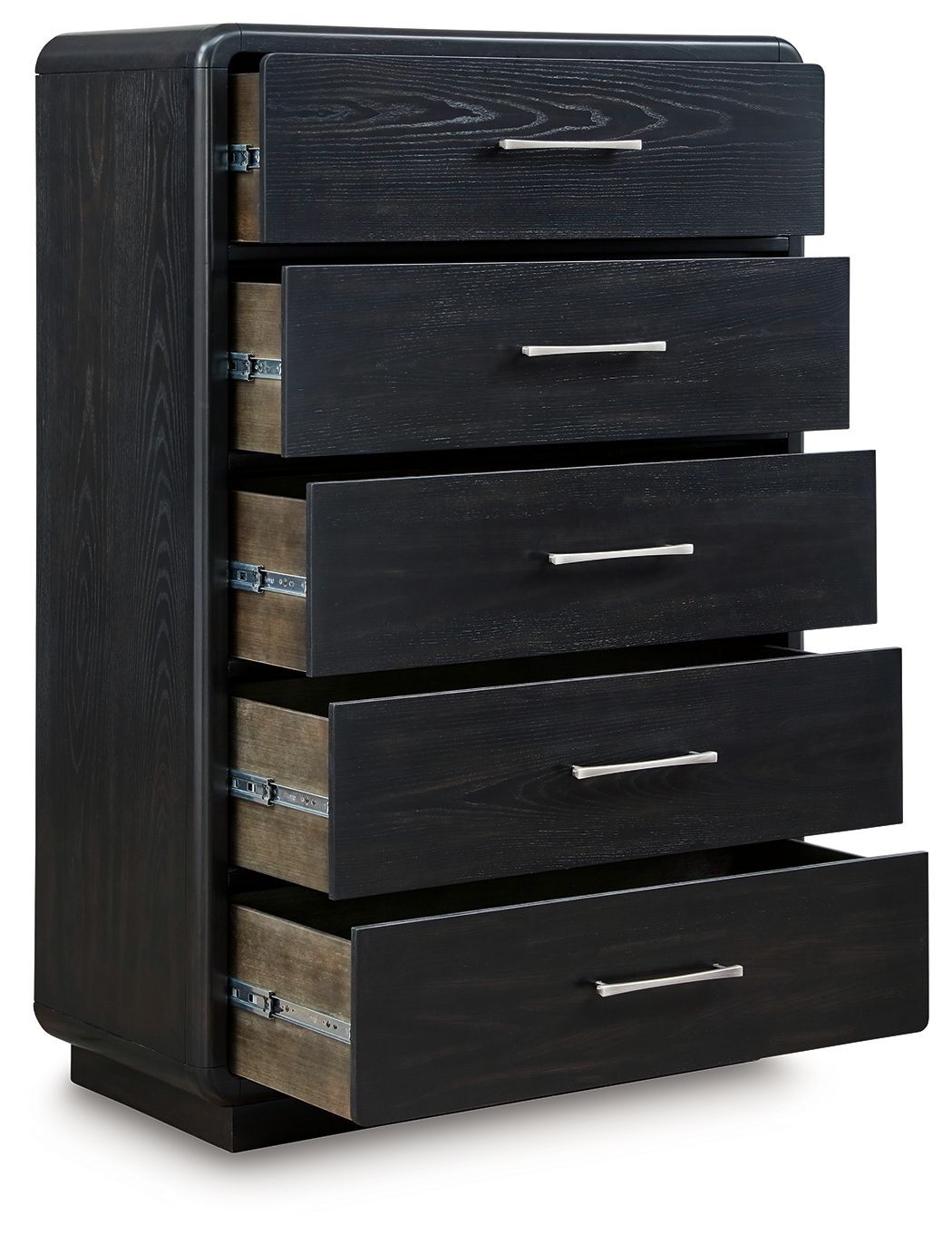 Rowanbeck - Five Drawer Chest - Black