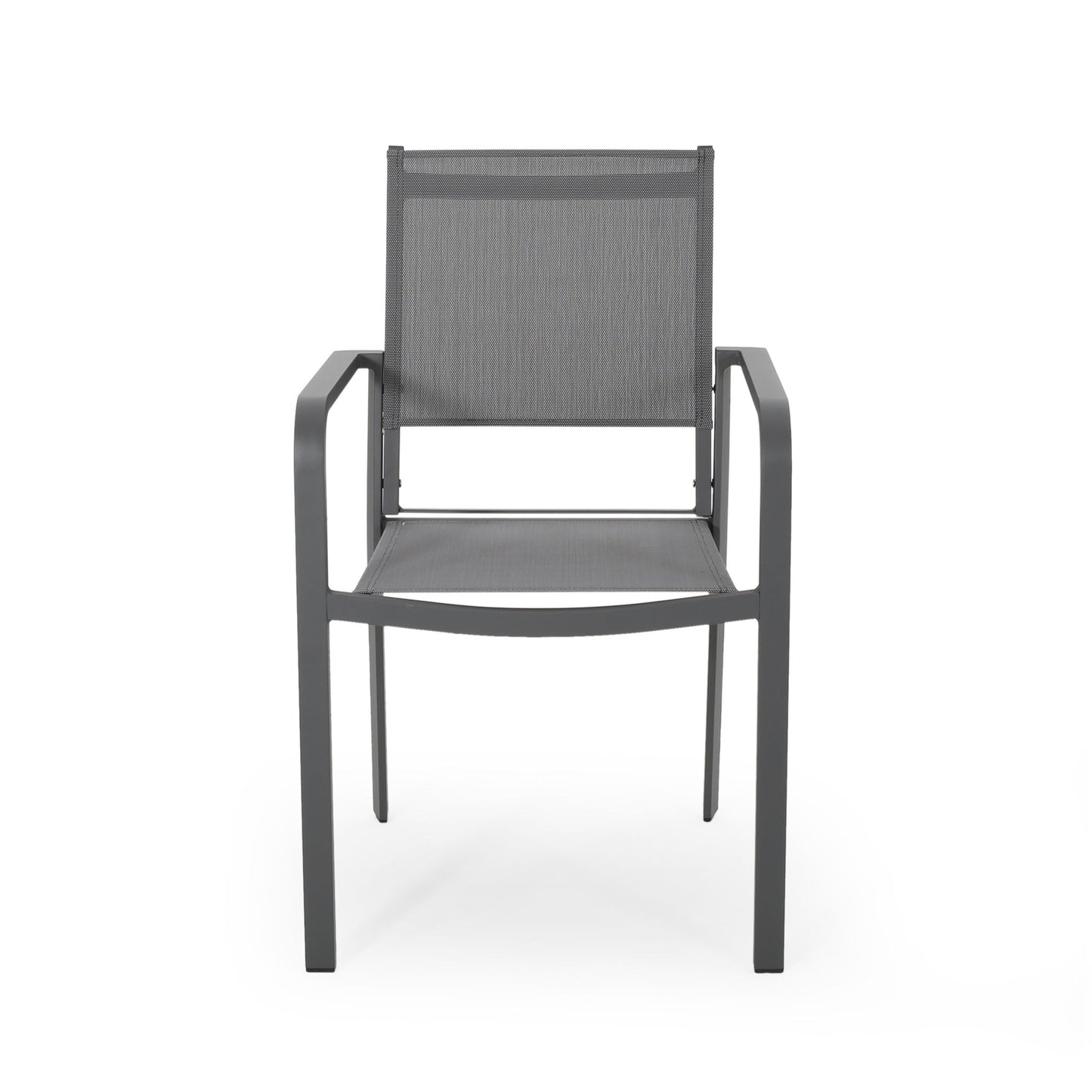 Waterfal - Outdoor Aluminum Dining Chair With Mesh Seat (Set of 2)