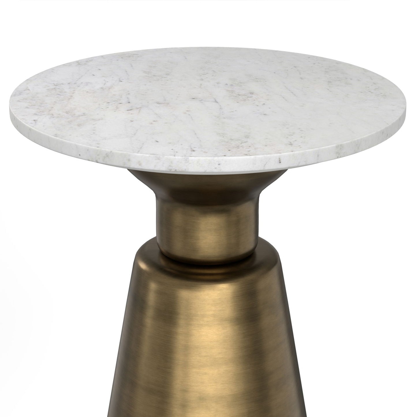 Leyla - Side Table - Antique Brass