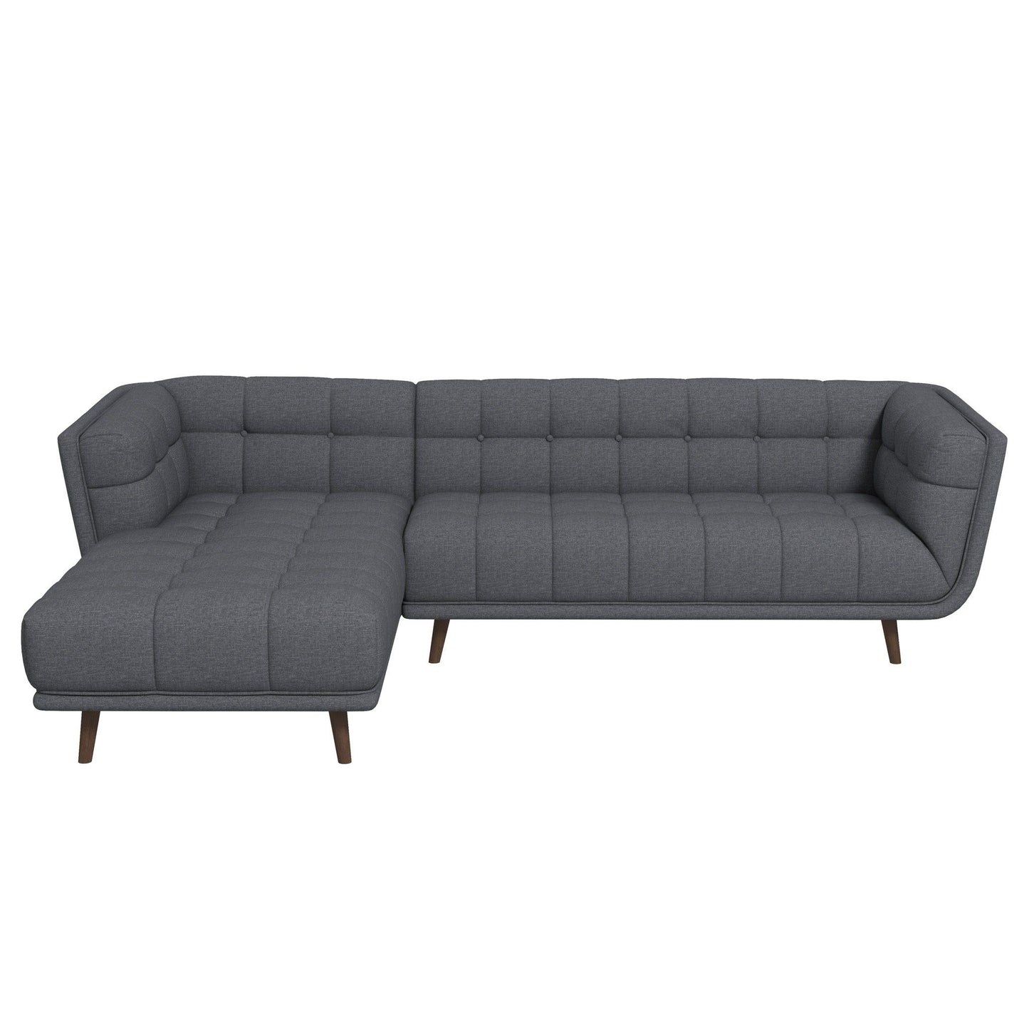 Addison - L Shape Sectional Sofa Tufted