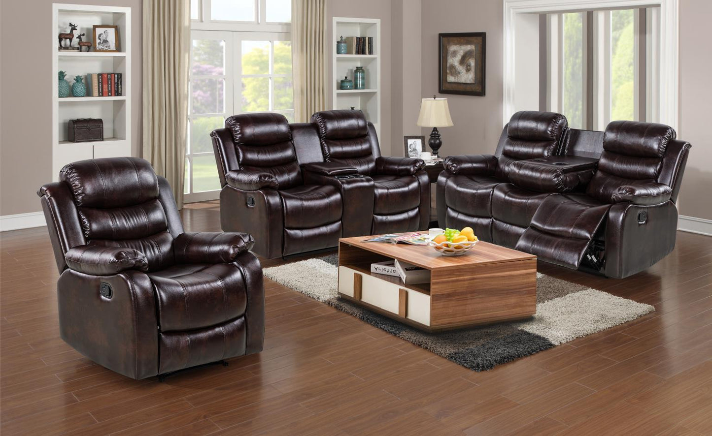 U191 - Motion Sofa - Brown