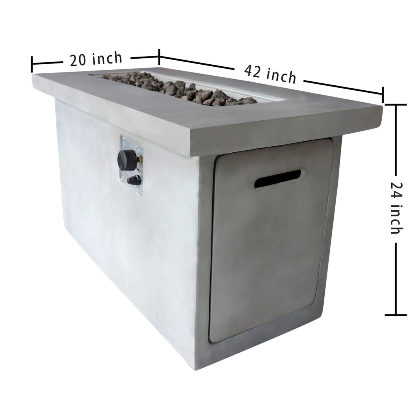 Propane / Gas Outdoor Fire Pit Table