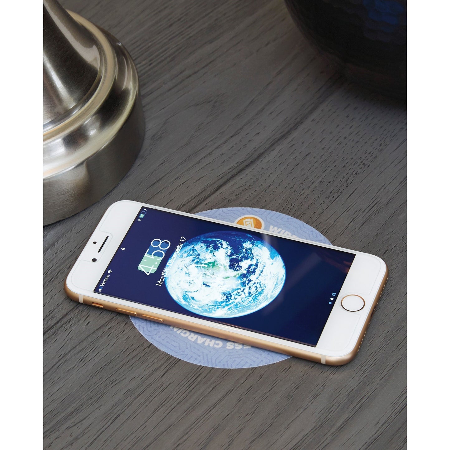 2 Drawer Nightstand with USB and Wireless Charging