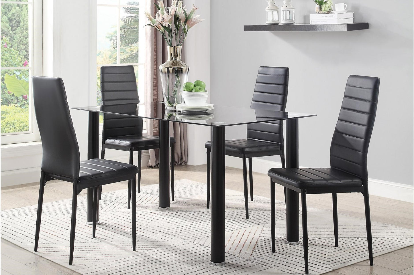 Five Piece Contemporary Dining Set