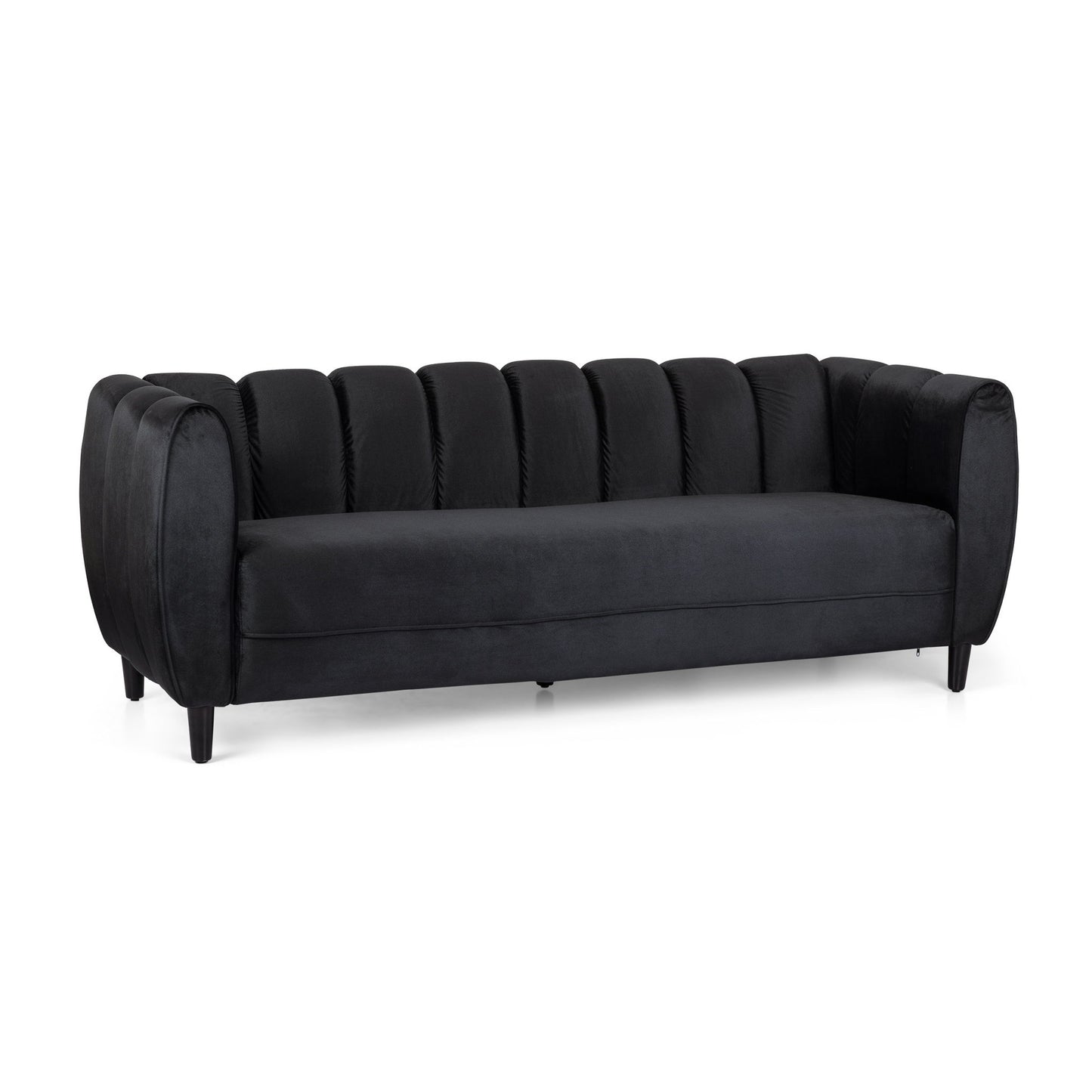 Miranda - Modern Glam Velvet 3 Seater Sofa