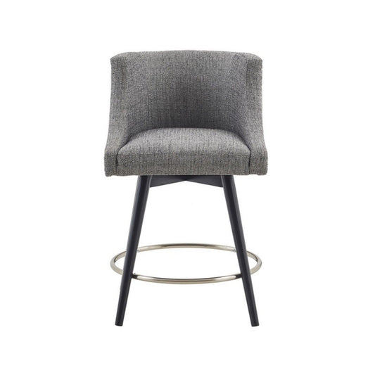 Mateo - Swivel Counter Stool - Gray