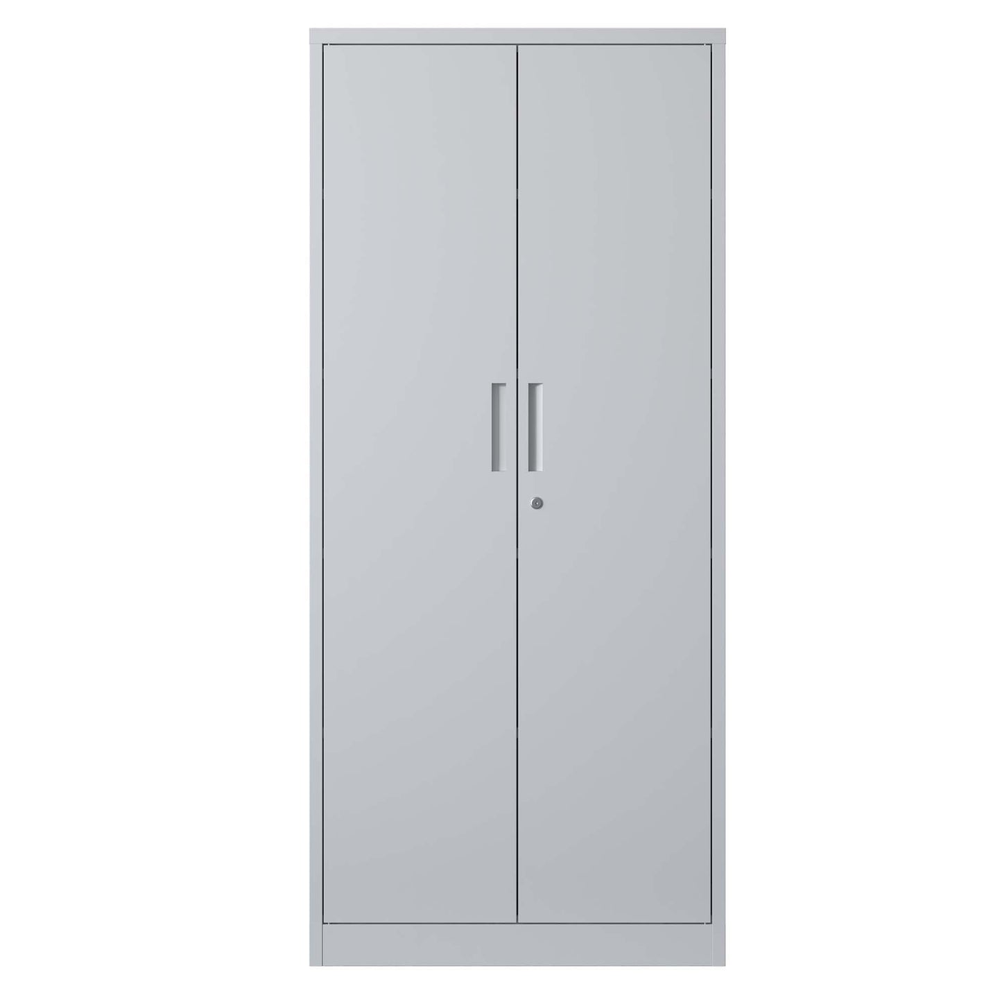 Heavy Metal Garage Storage Cabinet With Locking Doors, Steel, Adjustable Shelves