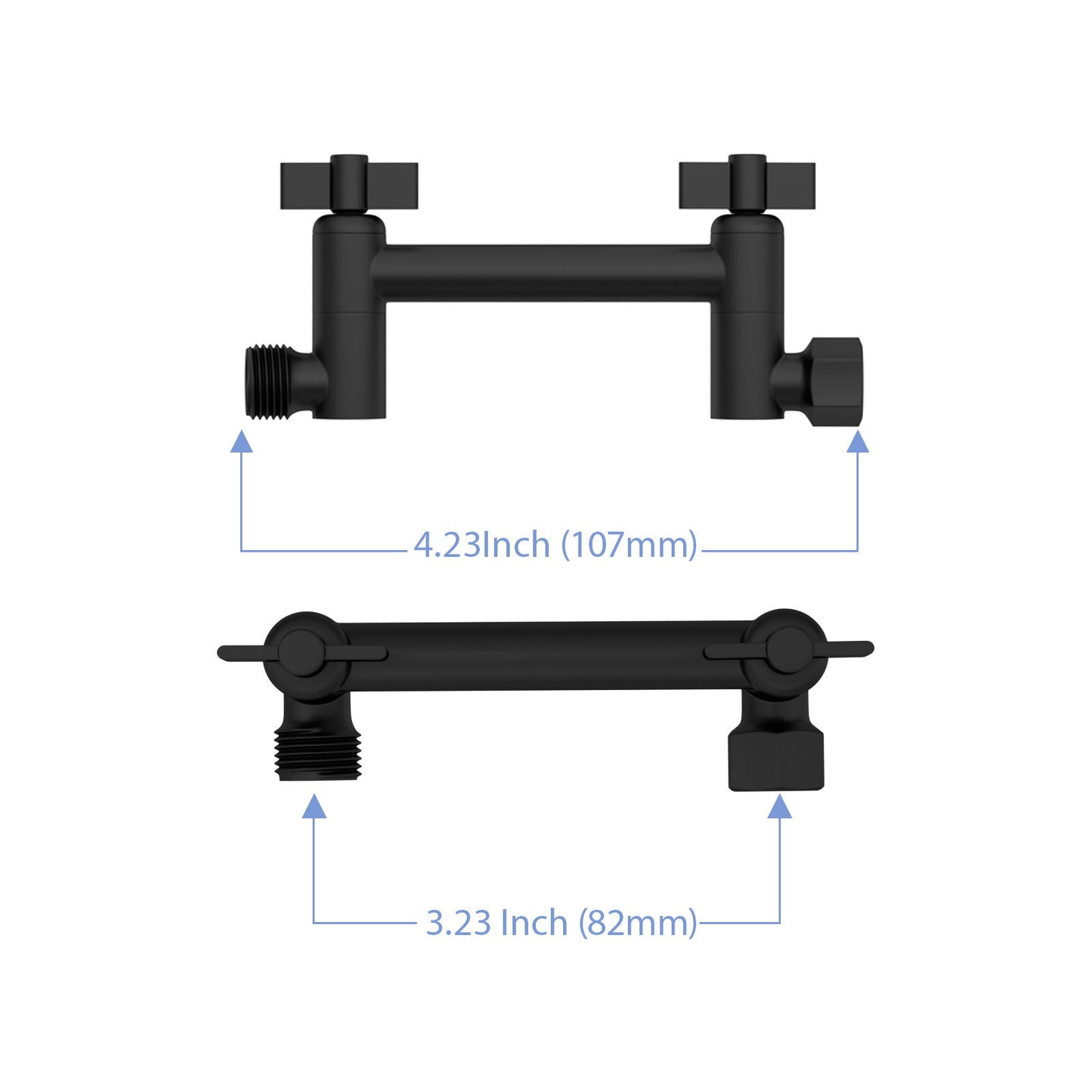Sleek Design Stainless Steel Shower Arm Extension