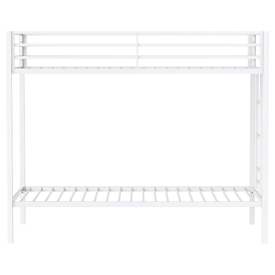 Alevera - Metal Bunk Bed With Ladder