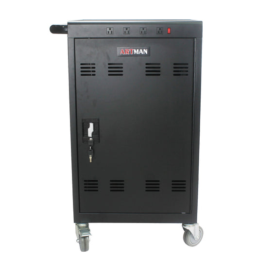 Mobile Charging Cart For Tablets Laptops 35, Device Capacity Matt Metal