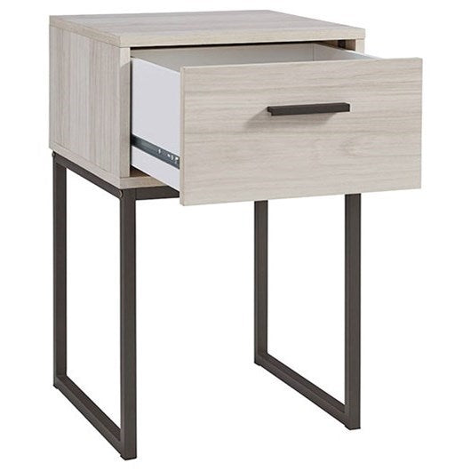 Contemporary Nightstand with Drawer