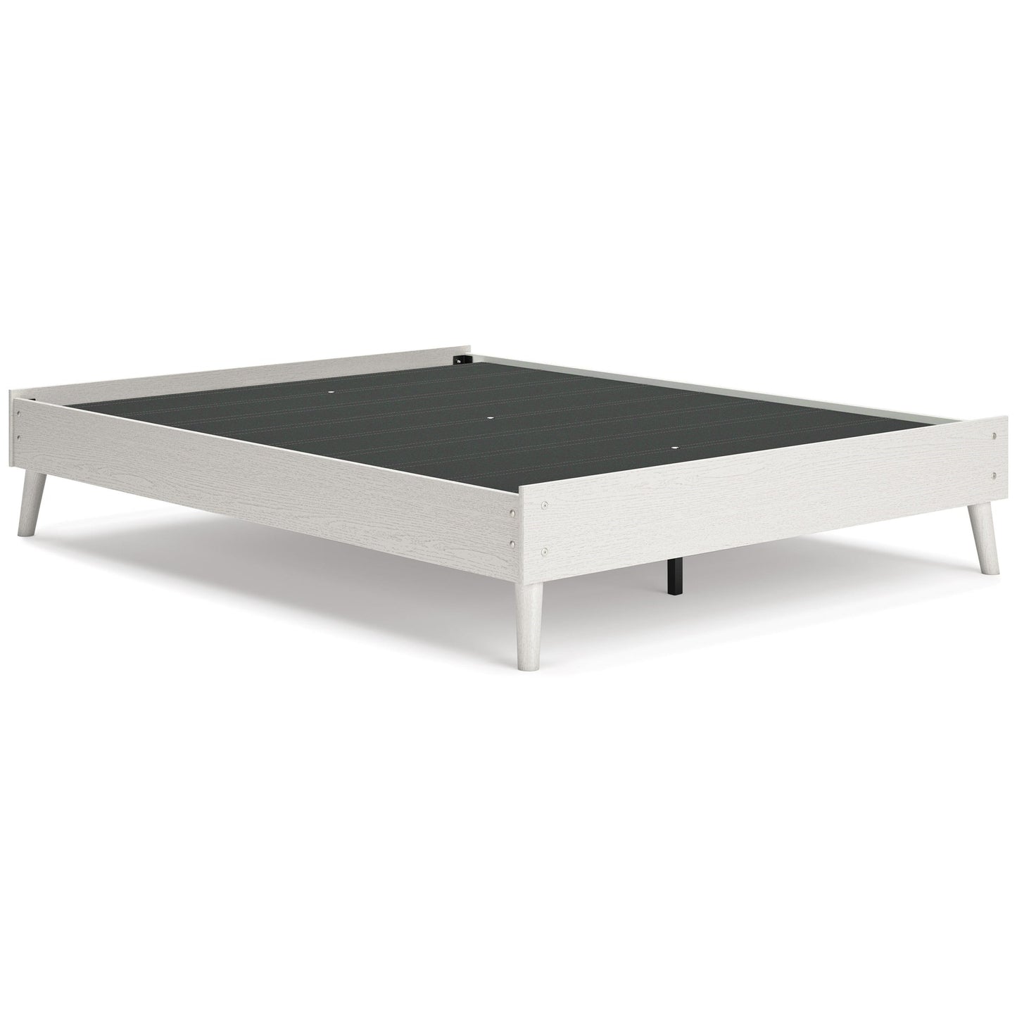 White Queen Platform Bed