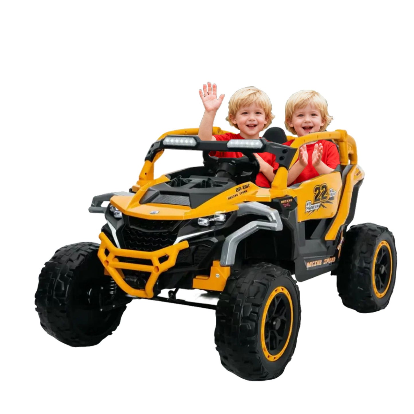 Ride On Kids Electric Truck With Remote Control, Front & Rear Suspension