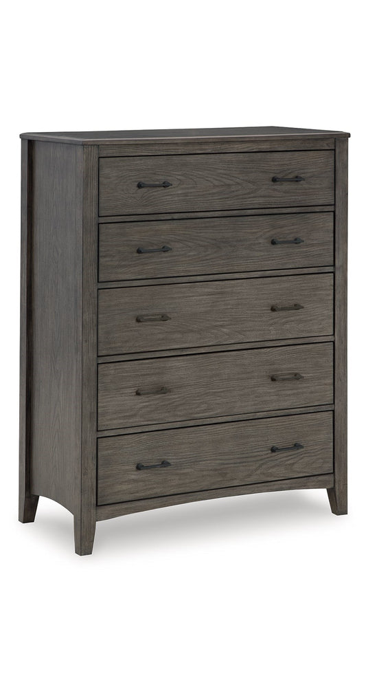 Casual 5-Drawer Chest of Drawers