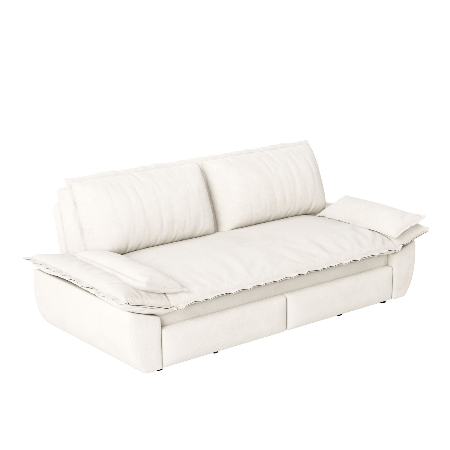 Queen Pull Out Bed, 3 In 1 Convertible Sleeper Sofa