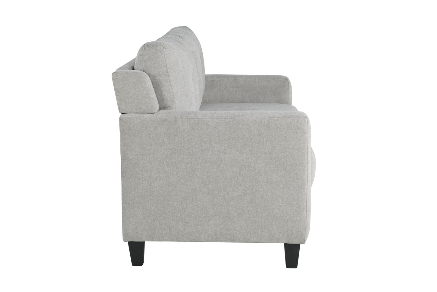 Horatio - Chenille 2 Seater Loveseat - Taupe