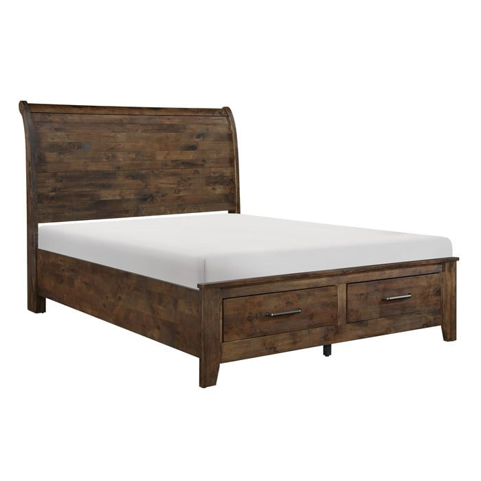 Rustic 4-Piece Queen Bedroom Set