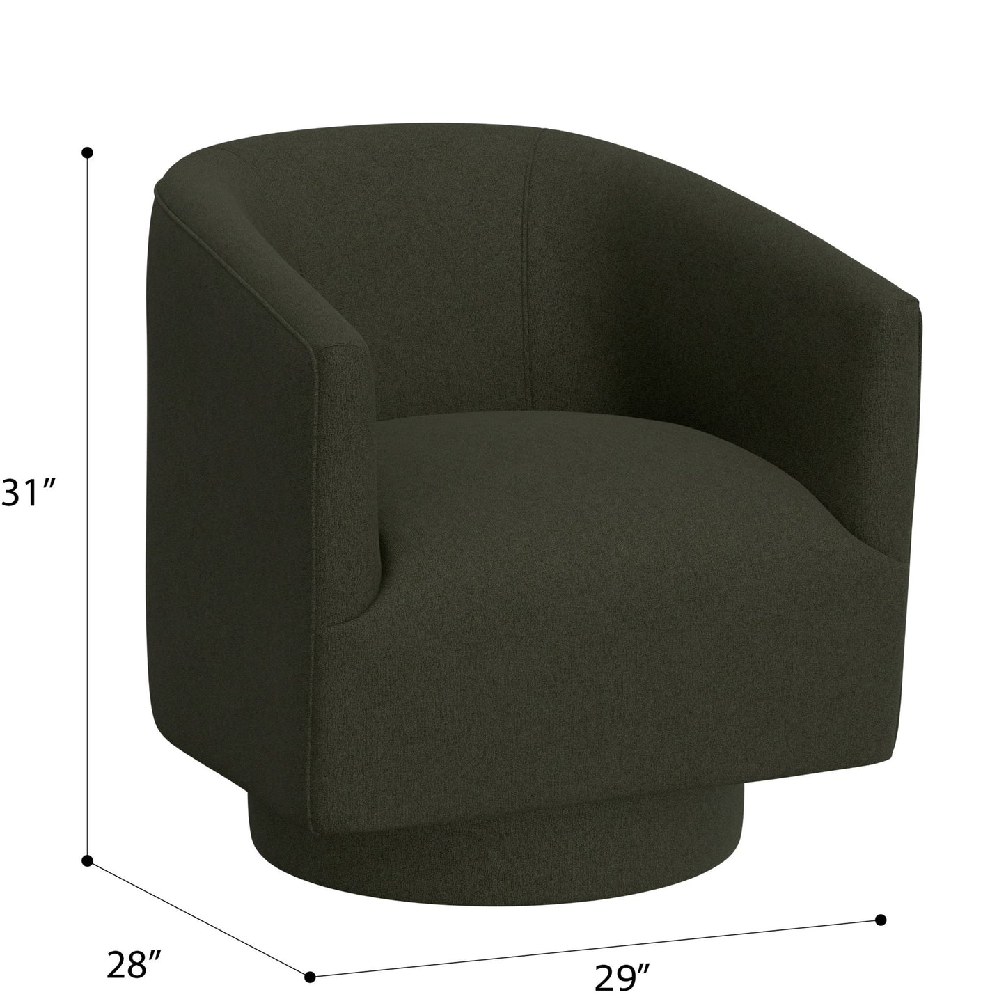 Accent Chair With Swivel Function