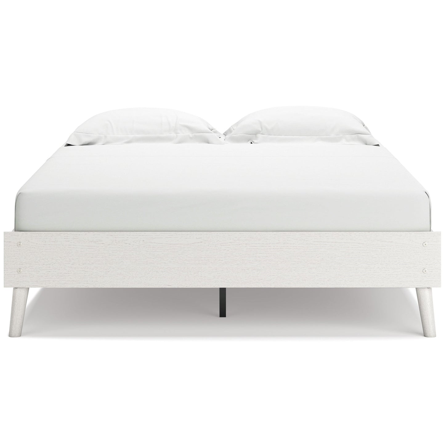 White Queen Platform Bed