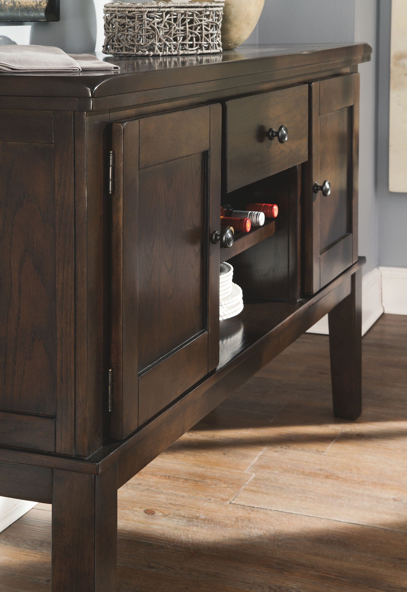 Haddigan - Dining Room Server - Dark Brown
