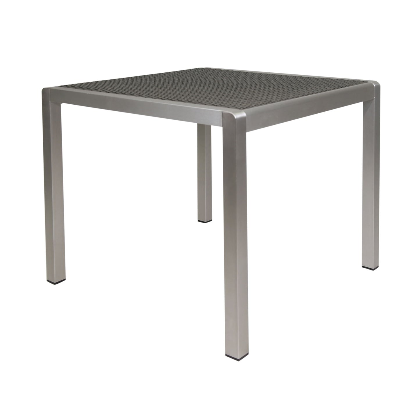Outdoor Square Dining Table With Aluminum Frame