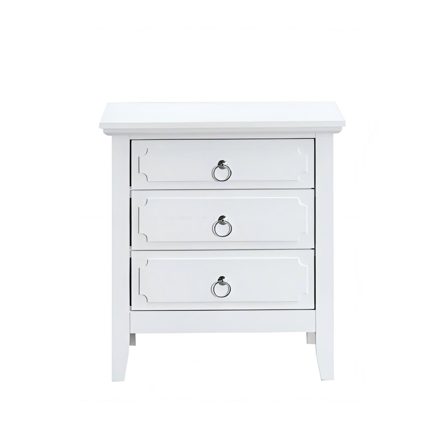 Hammond - 3 Drawer Nightstand - White
