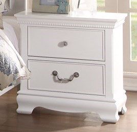 Traditional Two-Drawer Nightstand