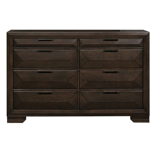 Contemporary Eight Drawer Dresser