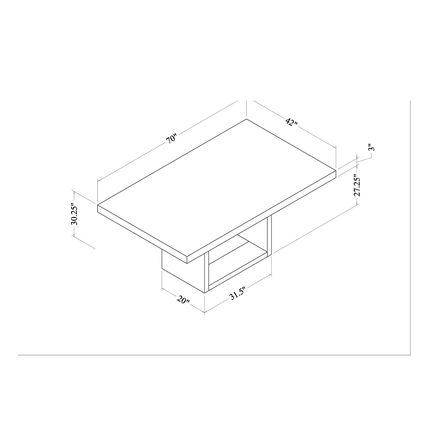 Sheena - Dining Table