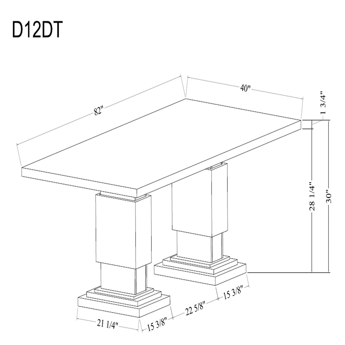 Stacey - Dining Table Set & 4 Chairs