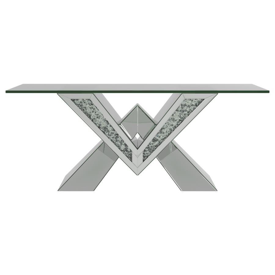 Taffeta - Mirrored Coffee Table Set