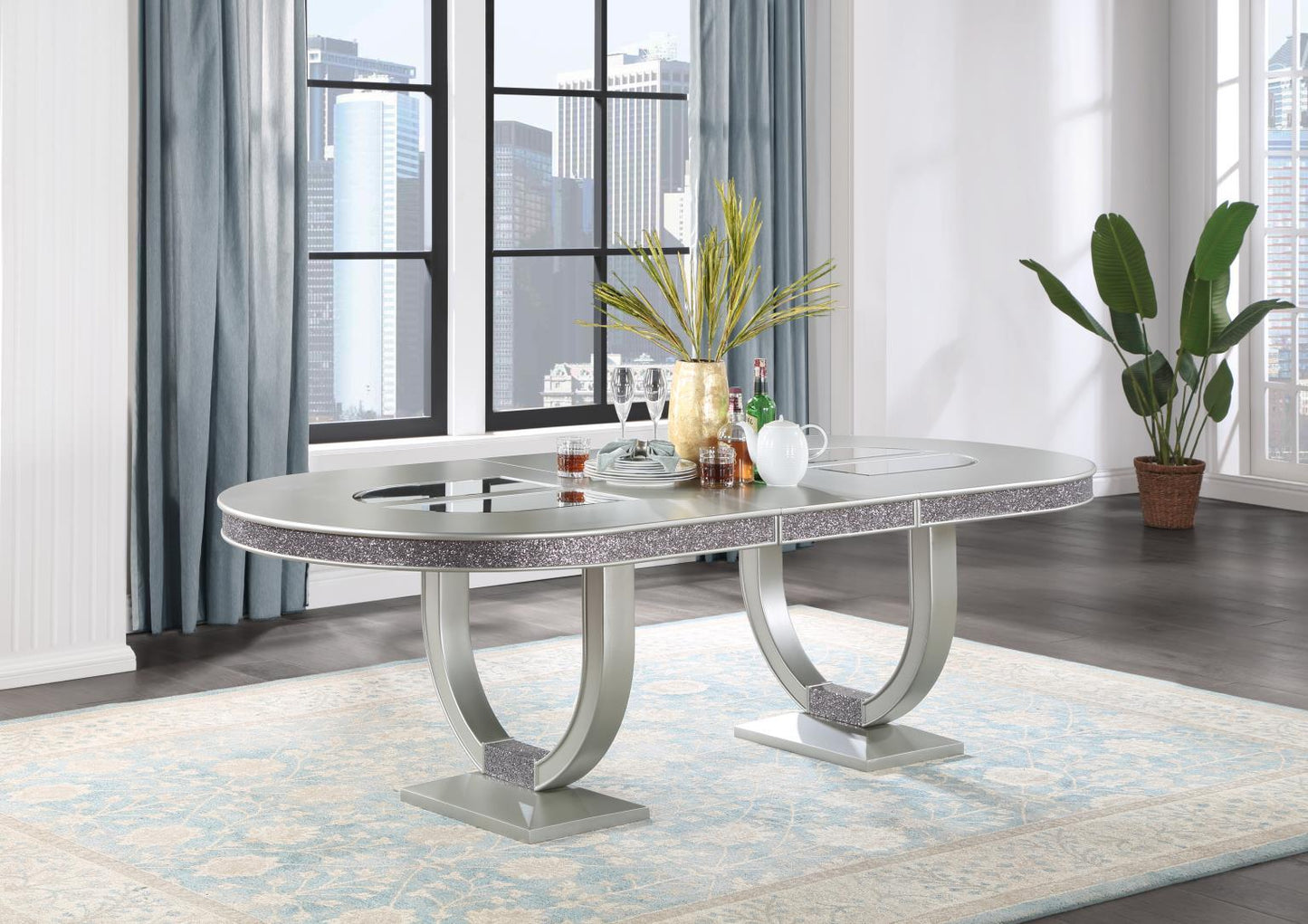 D107 - Server - Shimmer Silver