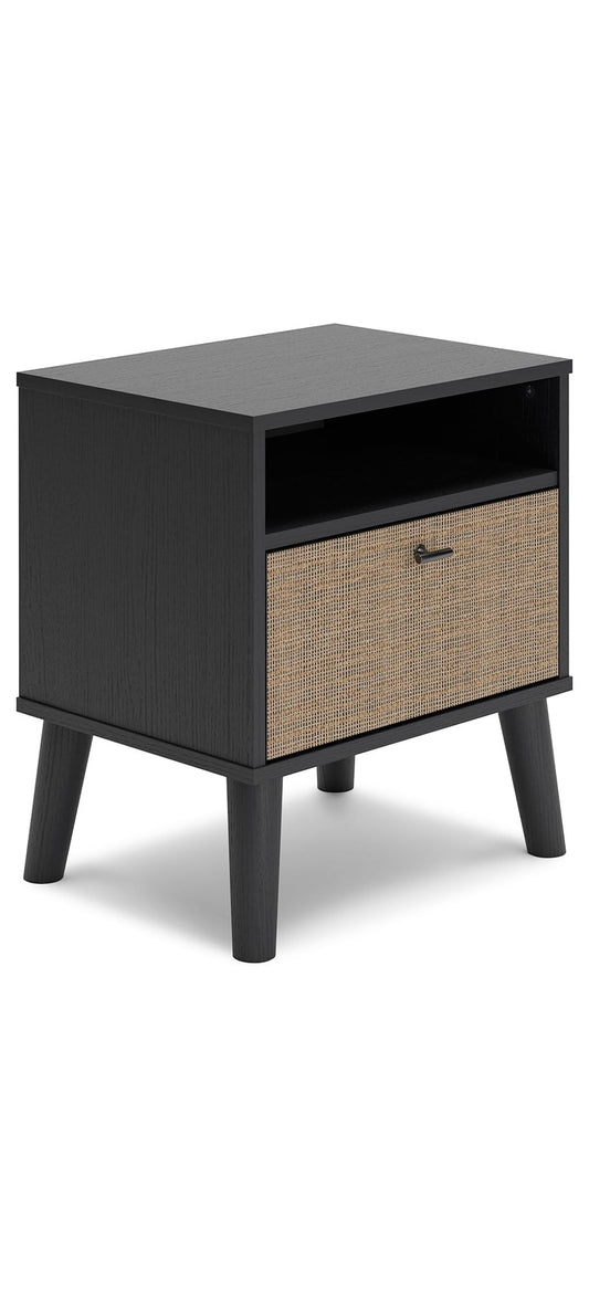 Contemporary 1-Drawer Nightstand