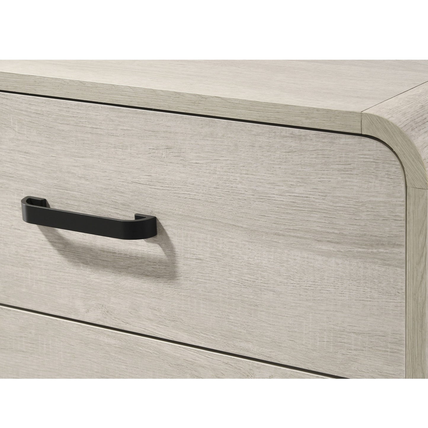 Nightstand With 2 Drawers, Ample Storage Space - Antique White