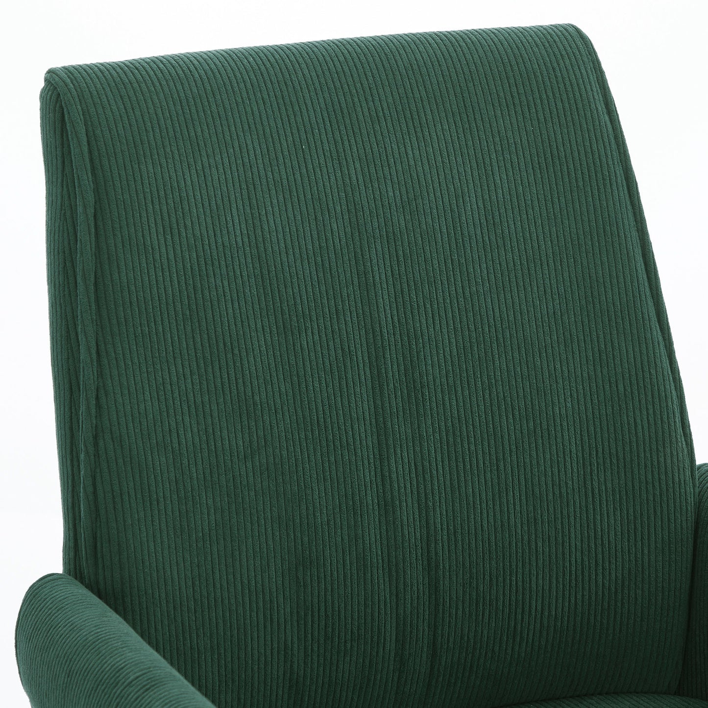 Ergonomic Mid-Back Office Chair With Gold Base