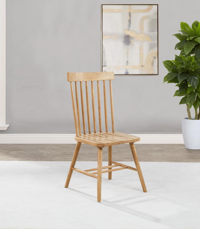 Andrews - Windsor Spindle Back Dining Side Chair (Set of 2)