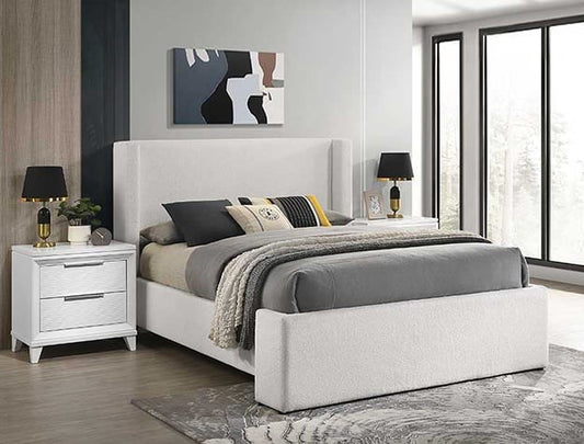 Portia Contemporary Upholstered Queen Bed