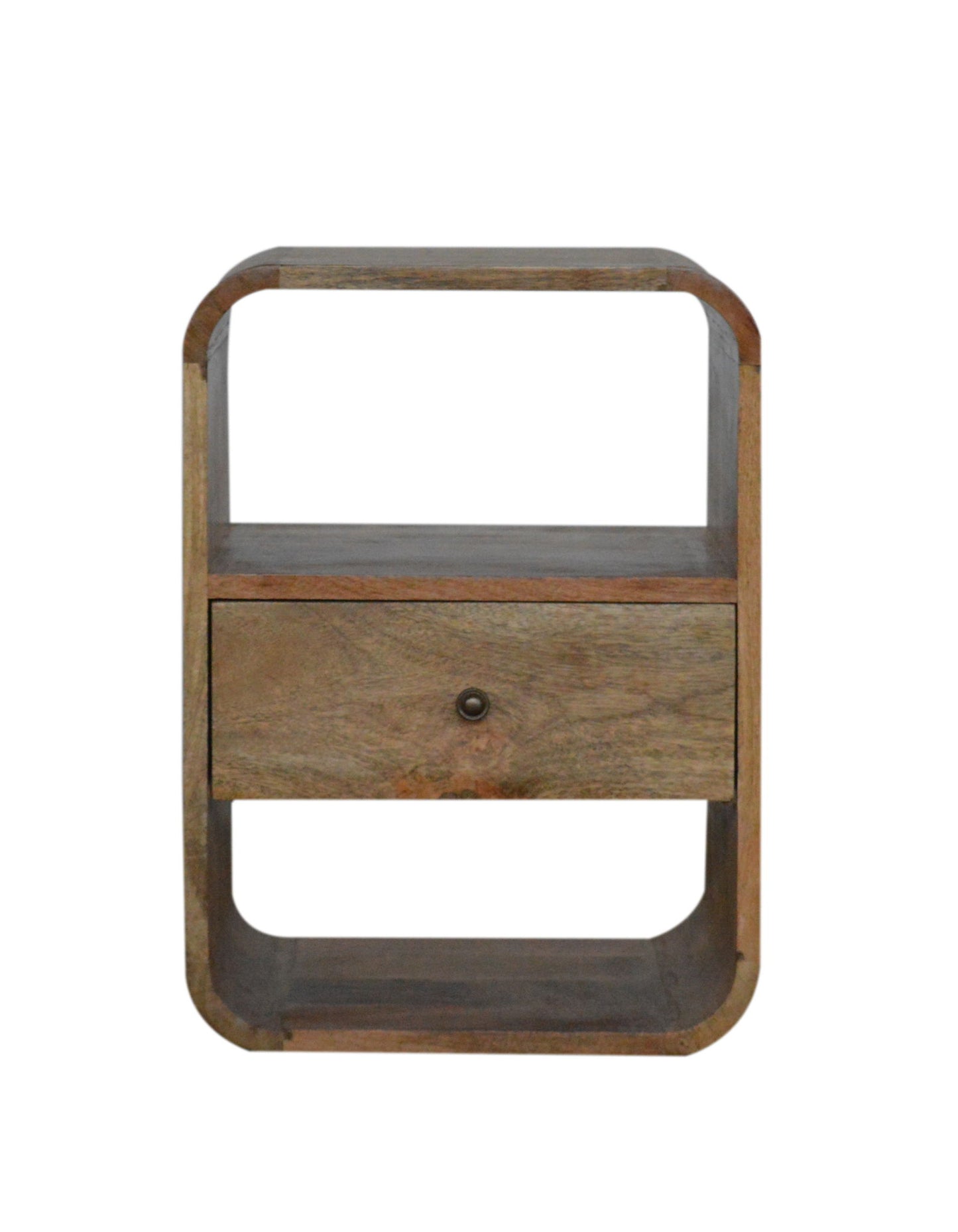 London - Nightstand - Beige Brown