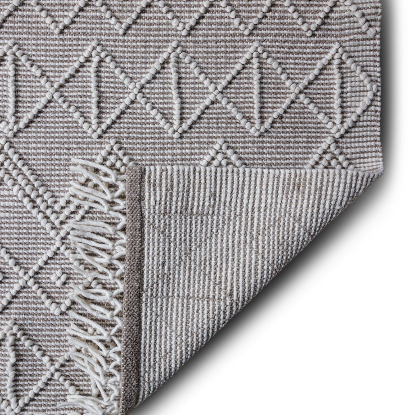 Orton - 8' X 10' Area Rug - Ivory / Taupe