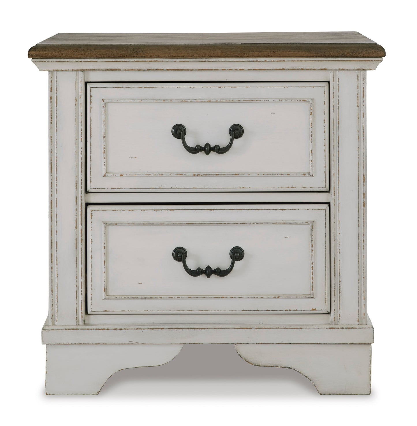 Traditional 2-Drawer Nightstand