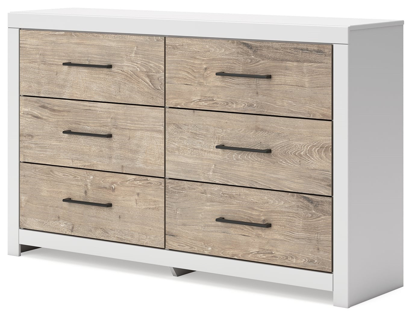 Two-Tone 6-Drawer Dresser