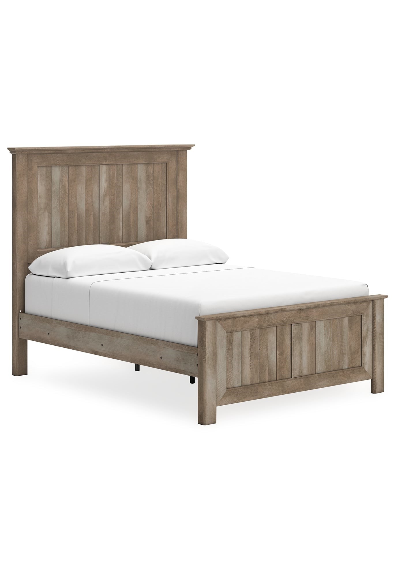 Rustic Farmhouse Queen Panel Bed